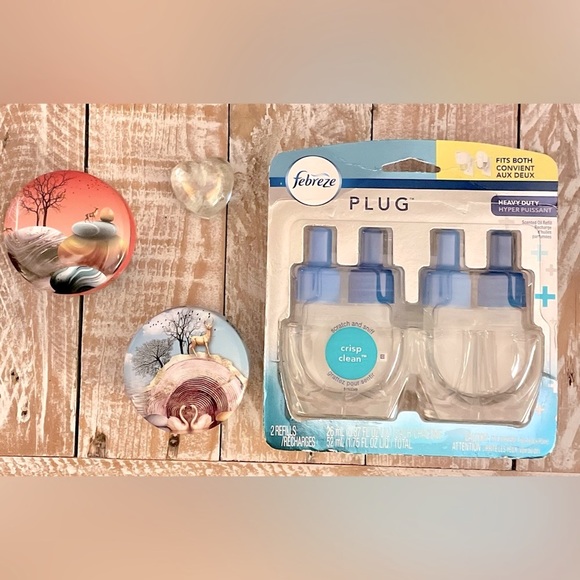 🌱Febreze Dual Plug Refills & 2 Candles 🌱 NWT - Picture 8 of 11